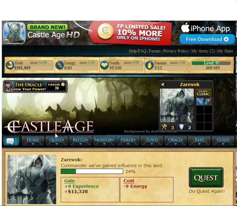 Castle Age Gameplay Part 2 YouTube