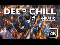 Deep chill music  midnight flow beats  chicago night view 4k