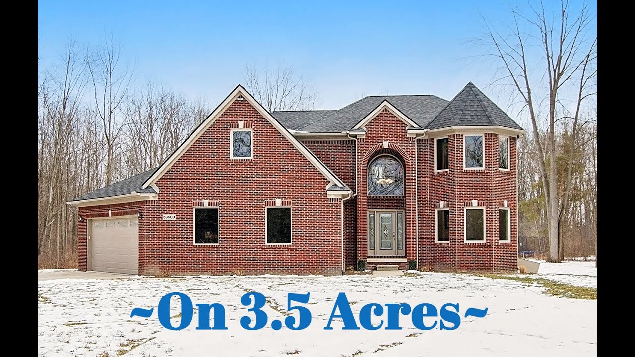 59500 Kittle Rd, Washington, MI 48094 YouTube