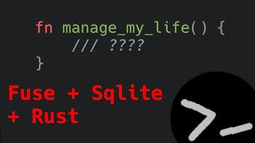 Creating a new filesystem to organize my life