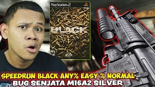 TARGET DI BAWAH 1 JAM !! - SPEEDRUN BLACK PAKAI PS2 ASLI KATEGORI ANY% MODE EASY &amp; NORMAL
