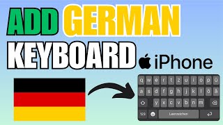 How to Add German Keyboard to iPhone (Step by Step Guide) screenshot 3