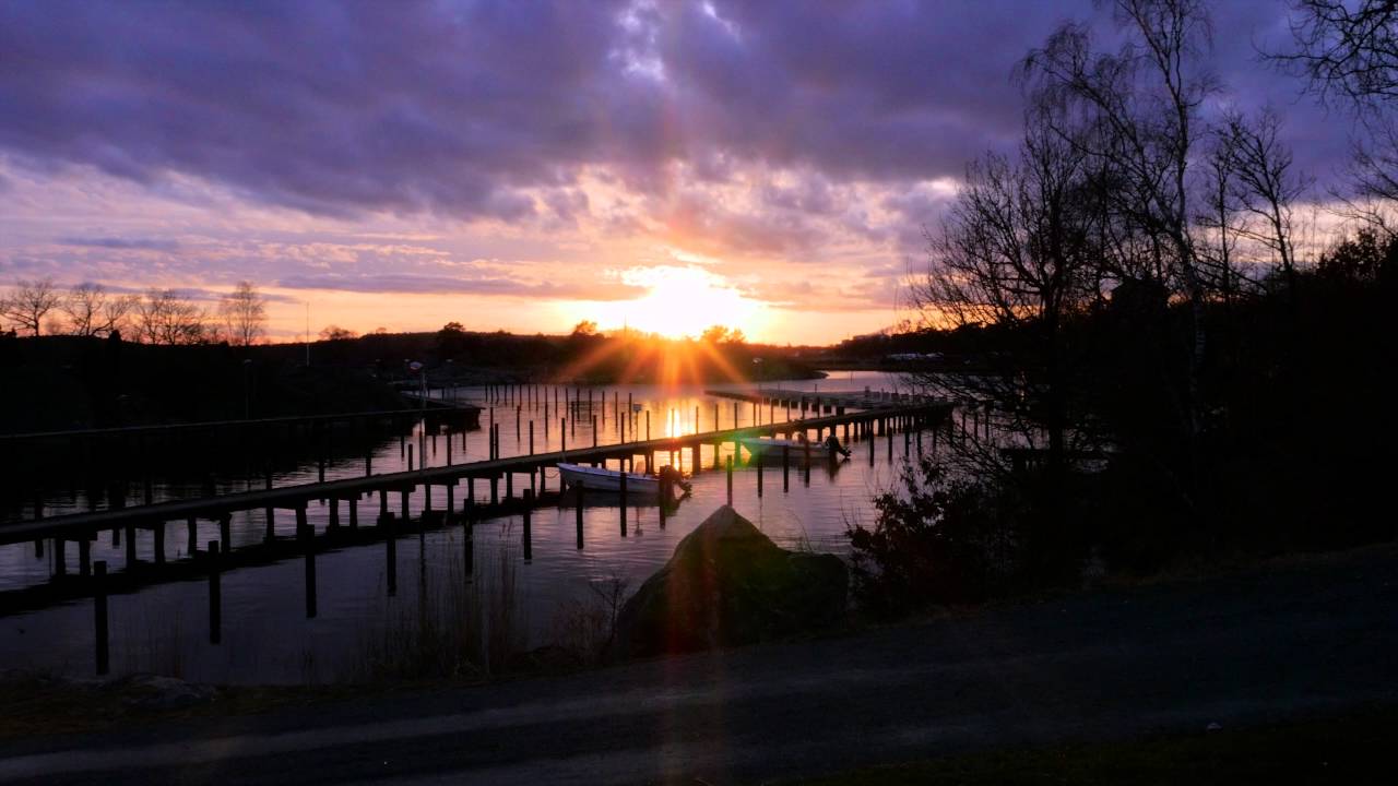 A Couple of Timelapses on a Sunset