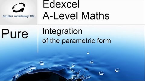 Integration of the Parametric form