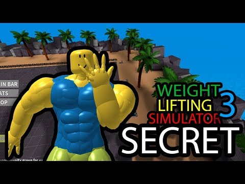 Weight Lifting Simulator 3 Secret Area Roblox Tutorial Youtube - how to clone yourself in roblox weight lifting simulator 3