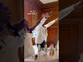 A newly married couple celebrated their wedding by singing Arsenal’s anthem