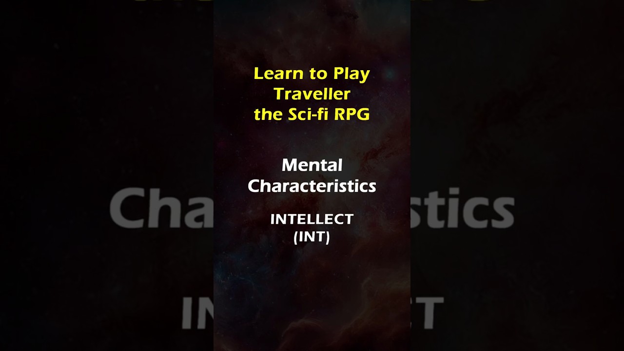 Traveller RPG Intellect Explained in Under 60 Seconds!