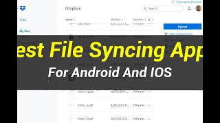 5 Best File Syncing Apps | For Android And IOS screenshot 4