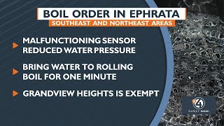 City Of Ephrata Under Precautionary Boil Water Order