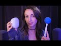 Asmr with sensory  therapy items