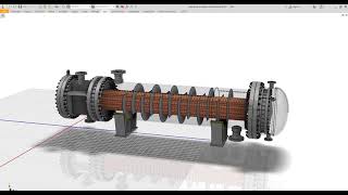 3D Modeling of AES Heat Exchanger By SEG