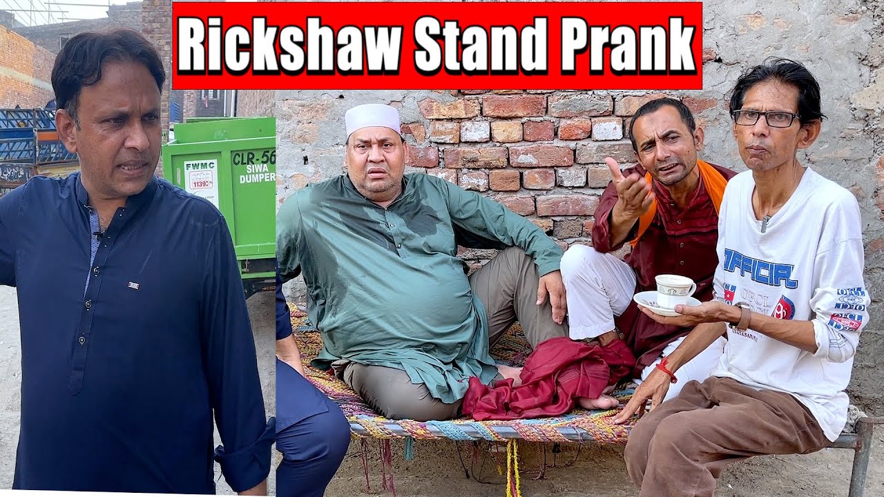 Tasleem Abbas and Soni New || Rickshaw Stand Prank @TasleemAbbasOfficial