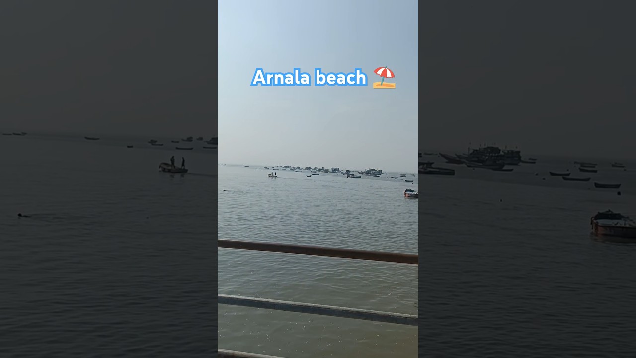 Arnala beach ⛱️ resort ⛵Mumbai viral .....!