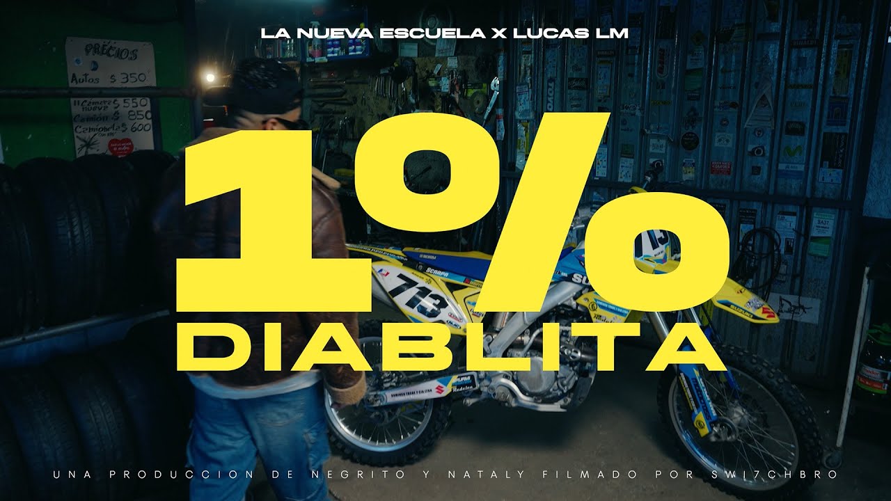 La Nueva Escuela, Lucas LM - 1% Diablita (Video Oficial)