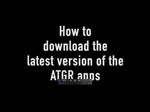 How to download the latest version of any ATGR app