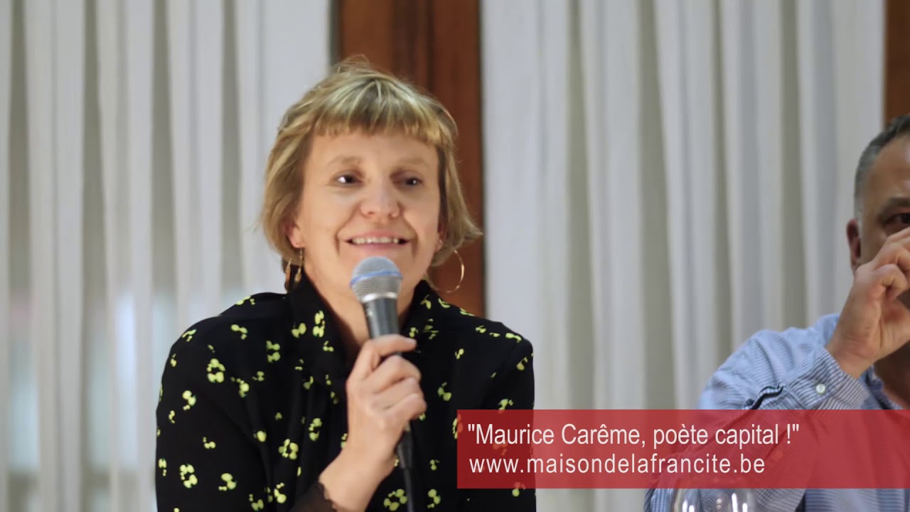 Maison de la Francité -  VALÉRIANE WIOT ET PIERRE PIVIN - Maurice Carême, poète capital!