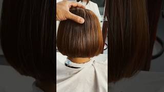 Come check this 😍 Bob haircut with exposed neck ✂️ on Indian girl