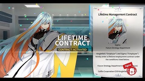 Counter:Side Sigma Lifetime Contract