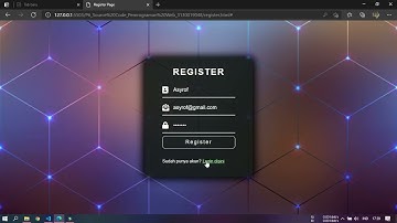 Membuat Tampilan Login Menggunakan HTML dan CSS External | Pemrograman Web