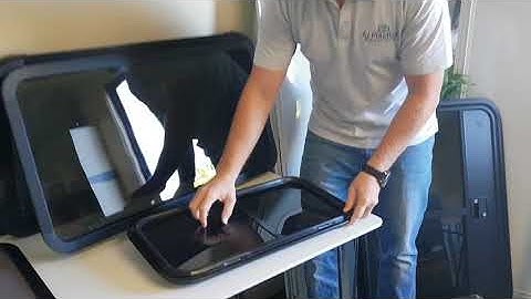 AJ Plastics Sliding Motorhome Window