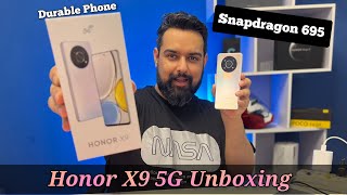 Honor X9 5G Unboxing & Initial Impression with Freezing Test|| Snapdragon 695 5G || Available in UAE