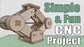 One Evening CNC Project for the Workshop - Free CNC Files Available