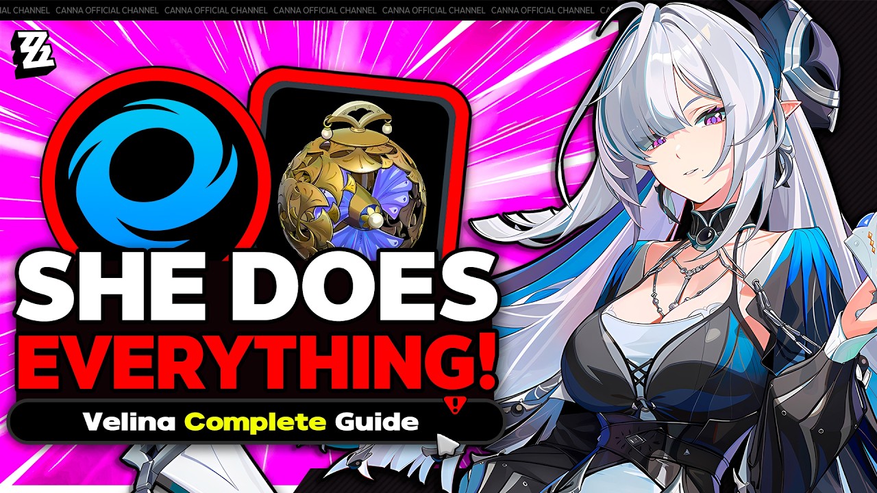 SHE'S A MONSTER! The BEST Updated Guide to Velina (Teams/Disc/W-Engine) - Zenless Zone Zero