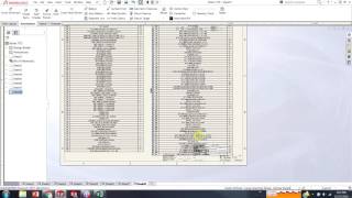 SOLIDWORKS: Splitting a Long BOM to Fit on Your Drawing Sheet