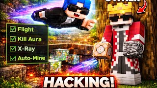 Why I am Secretly Hacking On YouTuber Public Minecraft SMP...