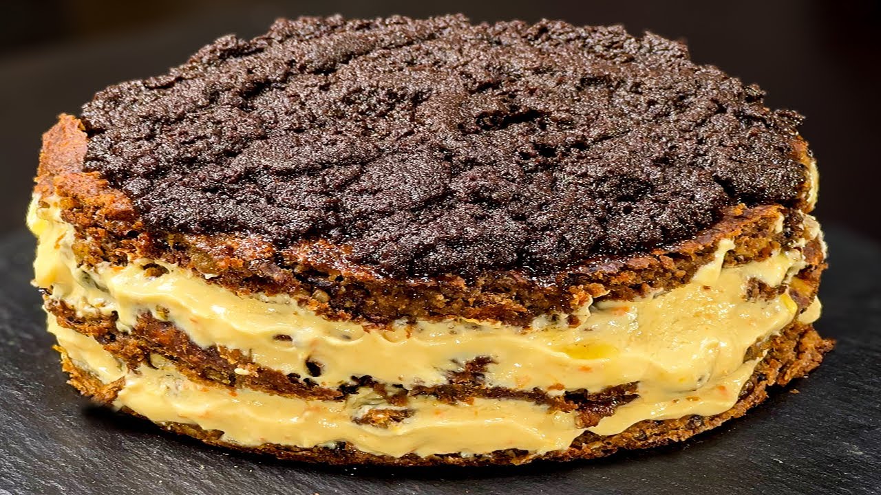 Weihnachtlicher Hafer-Kürbis Kuchen – ganz ohne Mehl & Zucker! Fertig in 17 Minuten