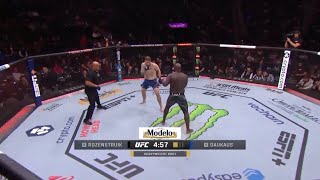 FULL FIGHT: Rozenstruik vs Daukaus ⚔️💥 #BigiBoy #UFC282