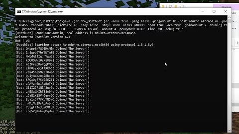 New 2022 Minecraft Spam Bot (CRASHES EVERY 1.8-1.19 SERVER) (DOWNLOAD IN DESCRIPTION)