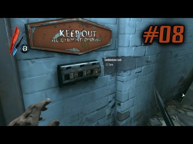 Dishonored Gameplay Parte 2 - O Esgoto (Dunwall Sewers) e o Cofre