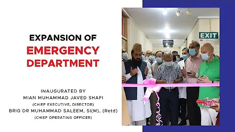 A few glimpses of " Expansion of Emergency Department" at Ittefaq Hospital Trust, Lahore.