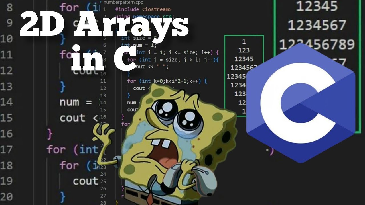 2D Arrays in C