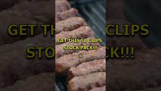 WATCH THIS - GRILL ASMR  50 CLIPS STOCK PACK - DOWNLOAD NOW!!!