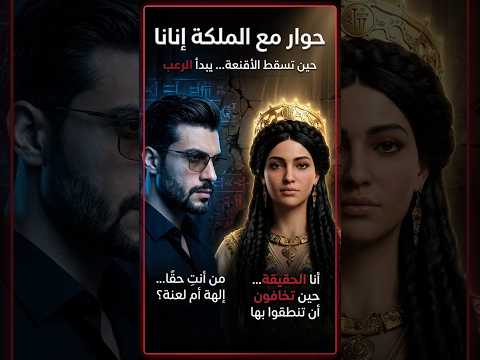 حوار مع الملكة إنانا من الحضاره السومريه حين تسقط الأقنعة يبدأ الرعب Shorts 