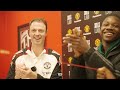 "We Had A LOT Of Fun" 😀 | Joshua Zirkzee And Jonny Evans' Visit Man Utd Foundation's Skills Lab 🏟️