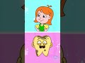 DON’T EAT THIS! 😱 Bad vs Good Foods for Healthy Teeth 🦷 #kids #learning