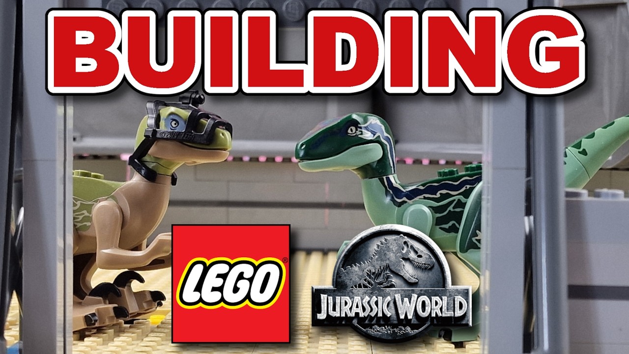 Velociraptor Paddock! | Lego Jurassic World MOC Part 22 - YouTube
