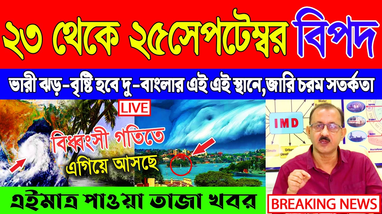 Ajker Abohar Khabar | Weather Report Today | Weather Update Today West Bengal | Kolkata Weather