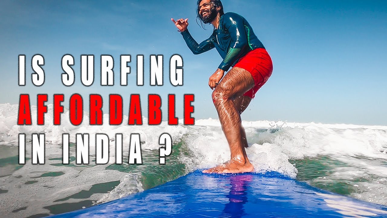 I LEARNED SURFING FOR 6600 INR IN INDIA 3 DAY BEGINNER COURSE MANTRA