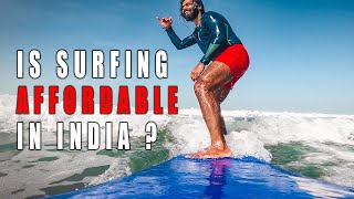 I LEARNED SURFING FOR 6600 INR IN INDIA| 3 DAY BEGINNER COURSE | MANTRA SURF CLUB, MULKI | KARNATAKA