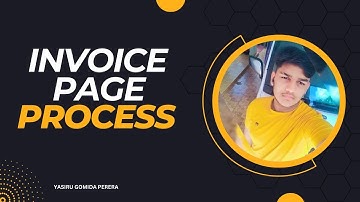 Web project Task 34 | Web Application Invoice Page Process | 1st year | Java Institute