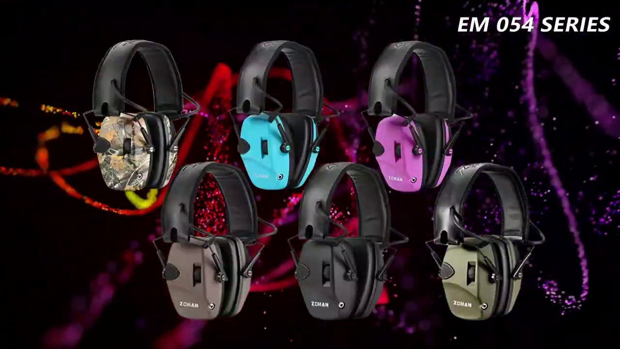 ZOHAN EM054 Shooting Ear Protection Muffs YouTube