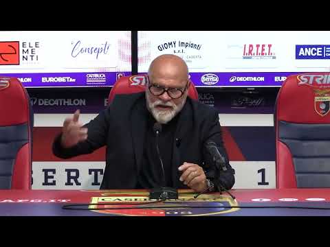 Video ?Casertana-Salernitana: le parole di Serse Cosmi in sala stampa