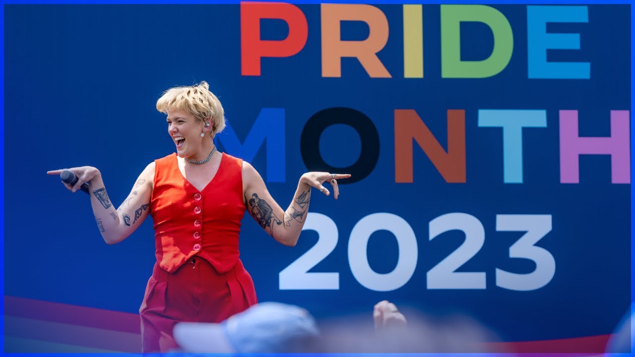 President Biden and the First Lady Host a Pride Celebration with Betty Who