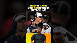 Cowboys Saints Practice Brawl: $1