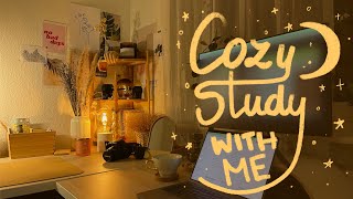 COZY Study With Me | 1,5 Hours | No Music, Background Noise