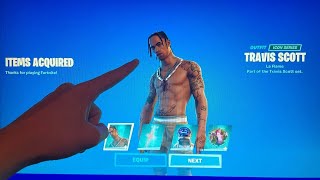 How to Get Travis Scott Skin for FREE in Fortnite Chapter 4 Season 3!